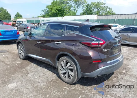 2020 Nissan Murano Sl Intelligent Awd from USA, damaged, VIN 5N1AZ2CS7LN132257